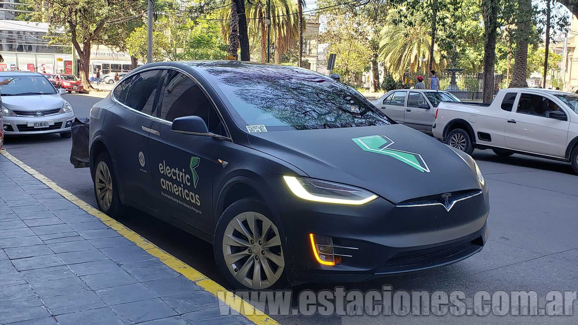 La caravana de Tesla ya est en Argentina estaciones .ar