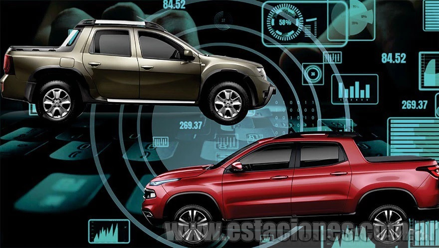 Info - Comparação Carros - Fiat Toro VS Renault Oroch - Imagem